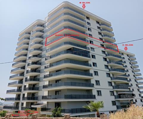 Antalya Alanya 135 M2 2+1 Apartman Dairesi — foto 2