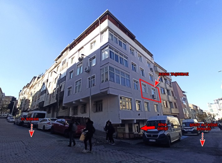 İstanbul Gaziosmanpaşa 60.00 M2 2+1 Apartman Dairesi — foto 2