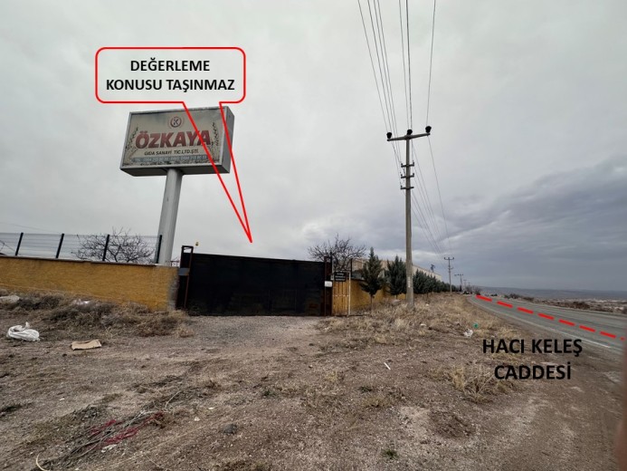 Nevşehir Merkez 2150 M2  Küçük Sanayi Tesisi Ve İmarlı - Sanayi