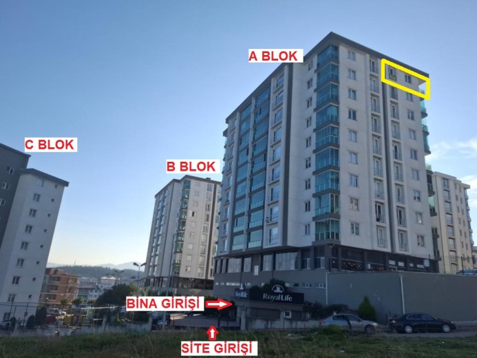 Samsun İlkadım 143 M2 3+1 Apartman Dairesi — foto 2