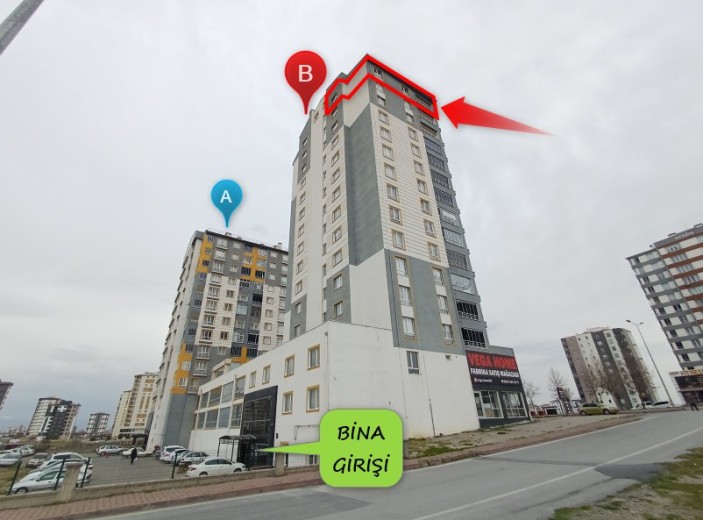 Kayseri Melikgazi 135 M2 3+1 M2 Mesken — foto 4