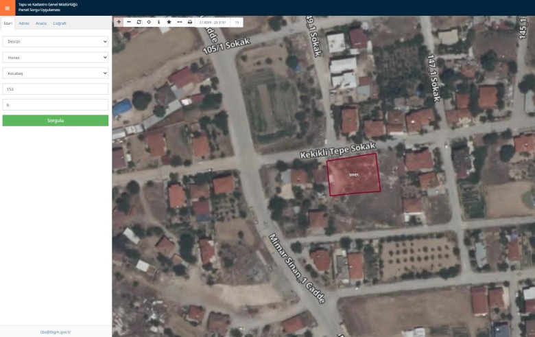 Denizli Honaz 1.000m2 Muhtelif Arsa — foto 7