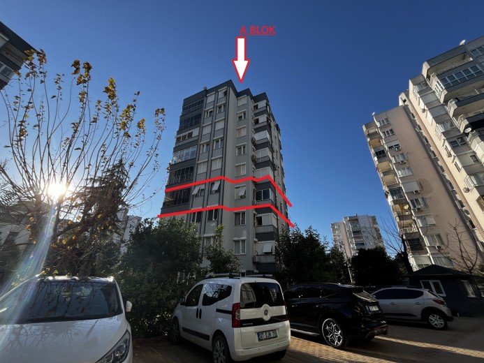 Antalya Muratpaşa 120.00 M2 3+1 Apartman Dairesi