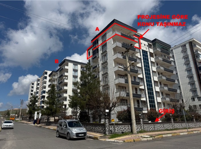 Diyarbakır Kayapınar 160.00 M2 3+1 Apartman Dairesi — foto 4