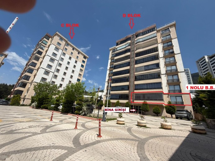 Kahramanmaraş Onikişubat 210m2 + 20m2 Teraslı 4+1 Mesken