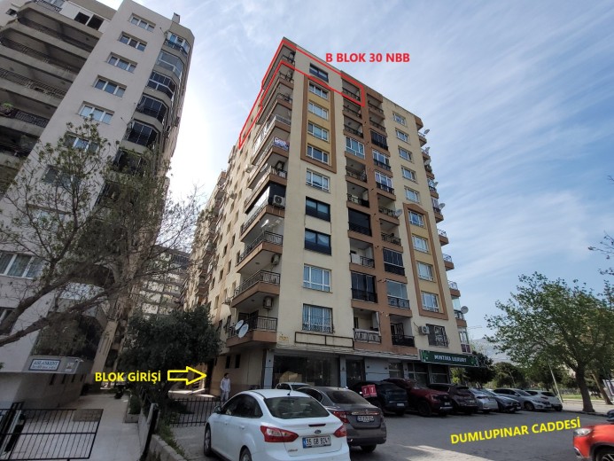 İzmir Bayraklı 127 M2 3+1 Apartman Dairesi
