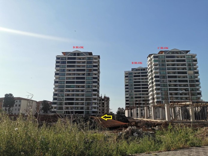 Hatay İskenderun 159 M2 3+1 Mesken