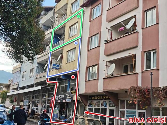 Aydın Karacasu 97.00 M2 2+1 Apartman Dairesi — foto 3