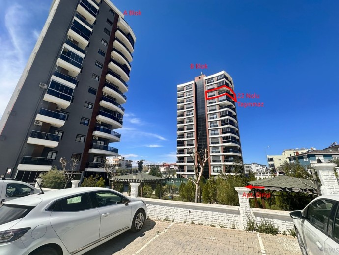 Mersin Mut 171.00 M2 3+1 Apartman Dairesi — foto 2