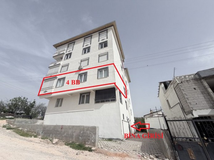 Kahramanmaraş Pazarcık 117.00 M2 3+1 Apartman Dairesi — foto 2