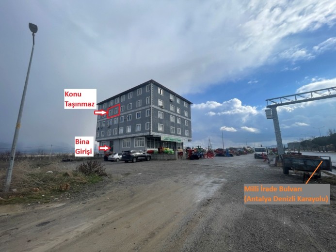 Denizli Acıpayam 33.00 M2 1+1 Apartman Dairesi — foto 4
