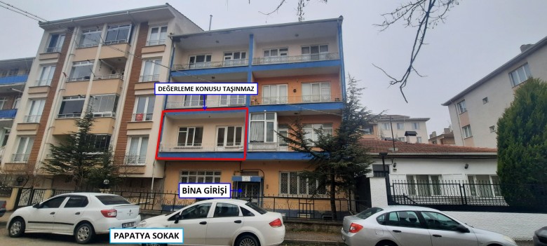 Eskişehir Odunpazarı 85.00 M2 2+1 Apartman Dairesi Apartman Dairesi — foto 3