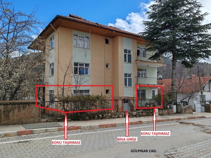 Burdur Altınyayla 135  M2 2+1 Apartman Dairesi — foto 9