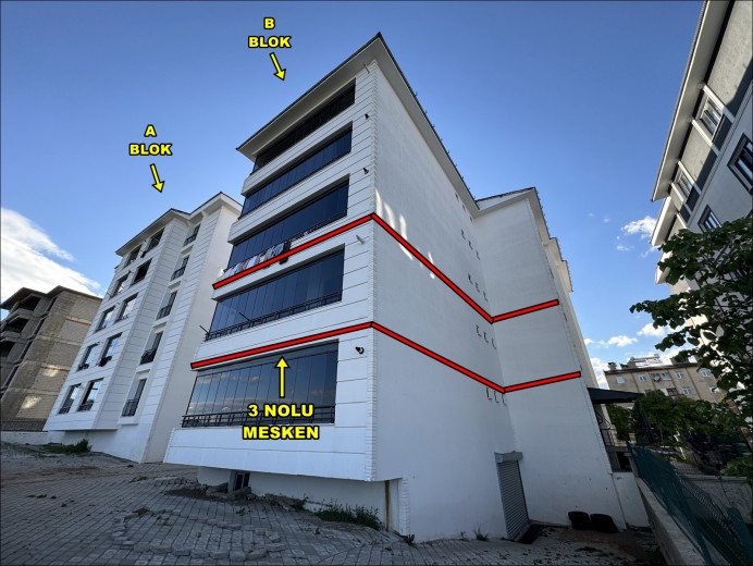 Bingöl Merkez 145m2 3+1 Apartman Dairesi