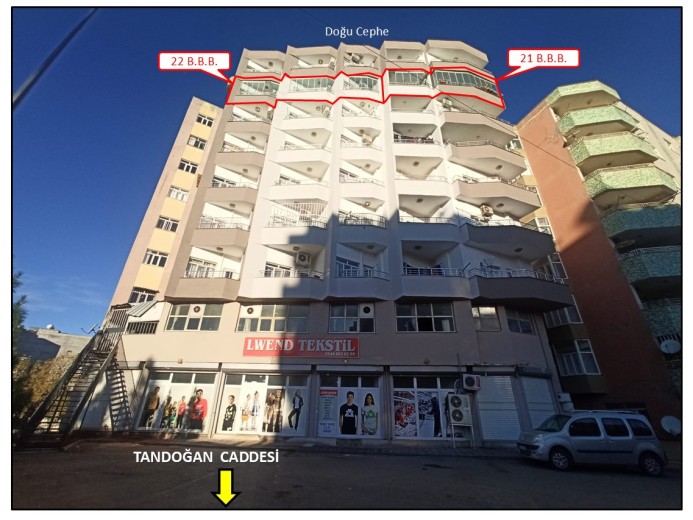 Mardin Kızıltepe 155m2 3+1 Satılık Apartman Dairesi — foto 6