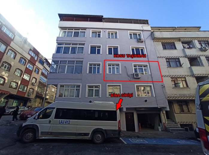 İstanbul Gaziosmanpaşa 60.00 M2 2+1 Apartman Dairesi — foto 3