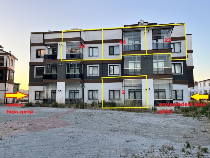 Kütahya Merkez 37 M2 1+1 Mesken Apartman Dairesi — foto 4