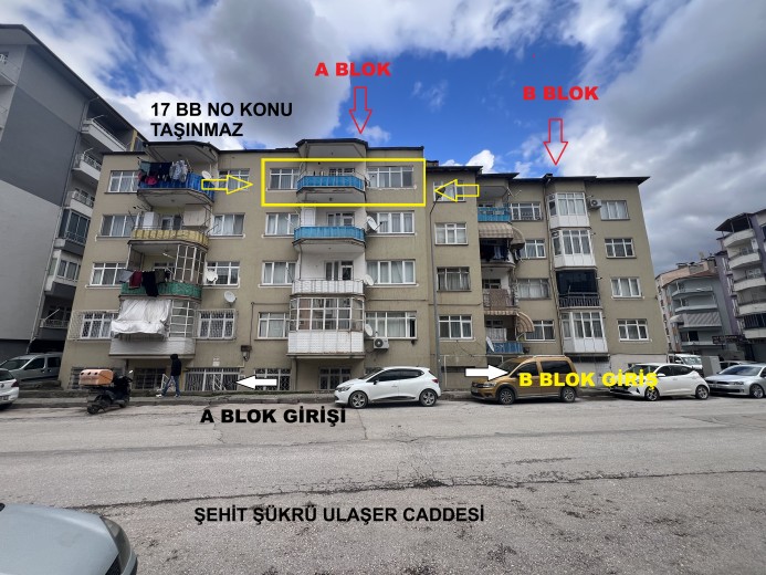 Tokat Merkez 93m2 2+1 Mesken — foto 3