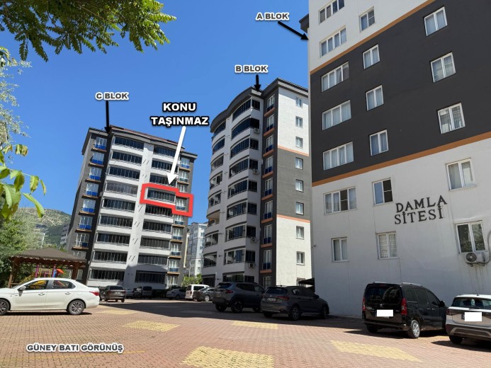 Kahramanmaraş Onikişubat 125.00 M2 3+1 Apartman Dairesi — foto 7
