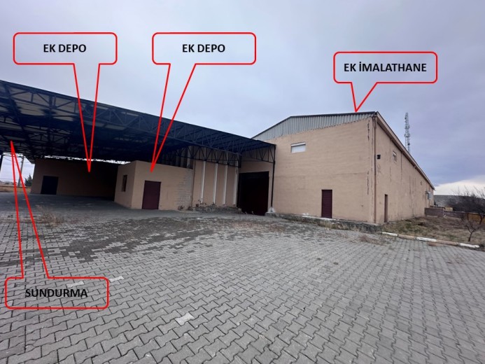 Nevşehir Merkez 2150 M2  Küçük Sanayi Tesisi Ve İmarlı - Sanayi — foto 4