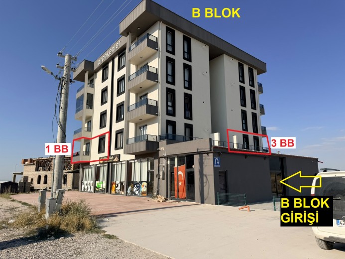 Konya Ereğli 59 M2 1+1 Apartman Dairesi