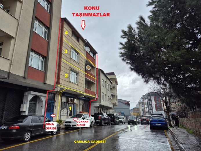 İstanbul Ümraniye 127 M2 3+1 Apartman Dairesi — foto 2