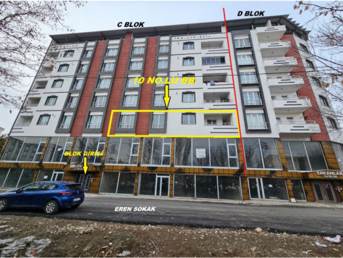 Erzurum Horasan 130.00 M2 3+1 Apartman Dairesi