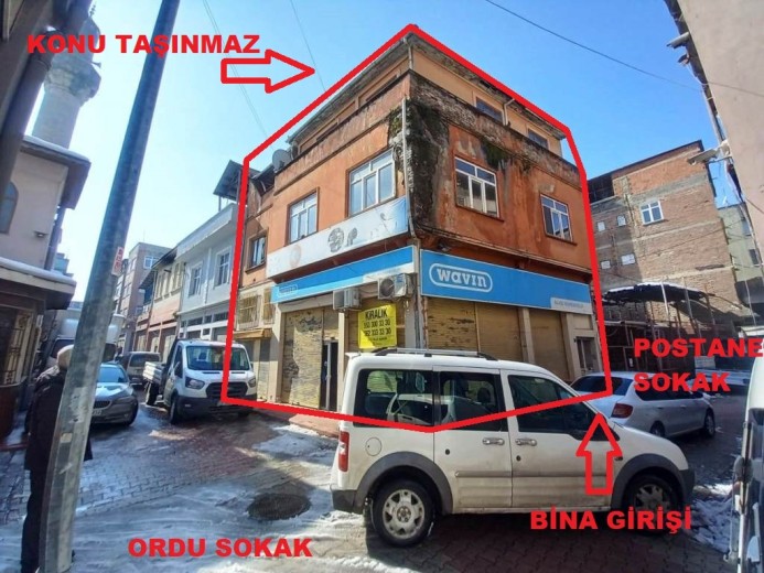 Samsun İlkadım 550m2  Bina