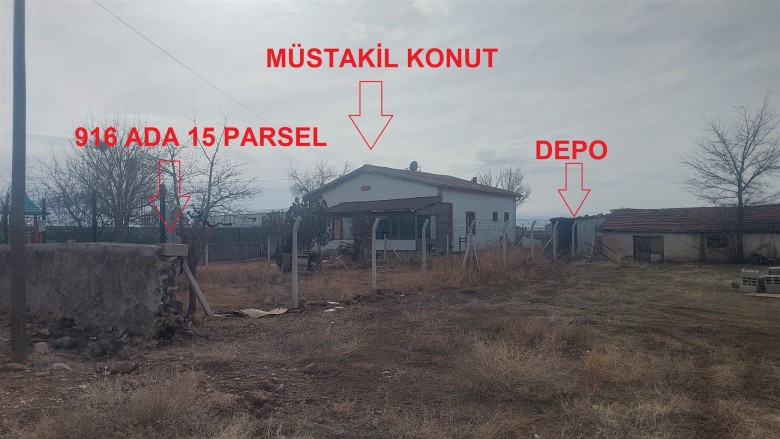 Aksaray Merkez 745 M2 Arsa Ve 130 M2 Konut — foto 3