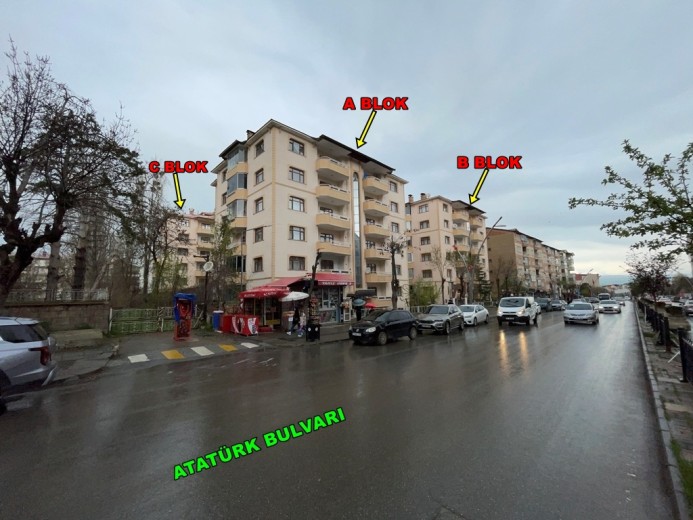 Muş Merkez 171.00 M2 3+1 Apartman Dairesi