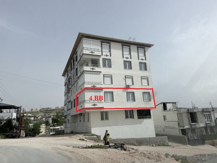 Kahramanmaraş Pazarcık 117.00 M2 3+1 Apartman Dairesi