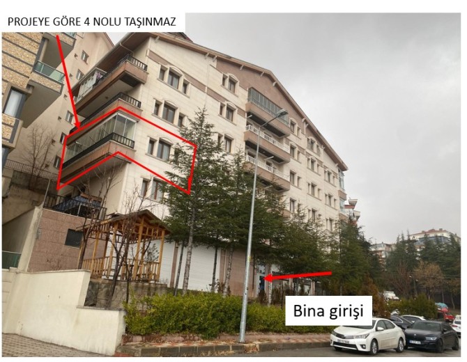 Ankara Keçiören 110.00 M2 3+1 Apartman Dairesi