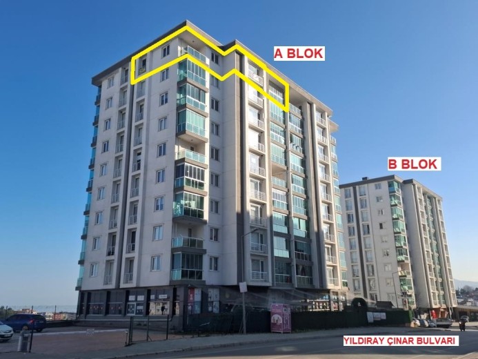 Samsun İlkadım 143 M2 3+1 Apartman Dairesi