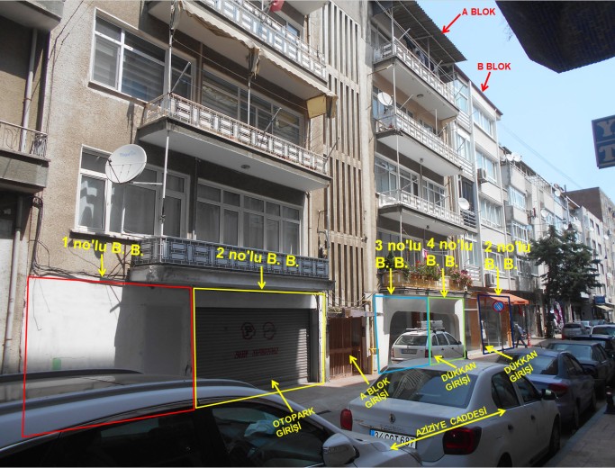 Samsun İlkadım Toplam 97m2 2 Adet Dükkan