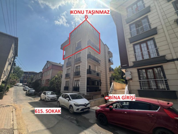 Kocaeli Gebze 78.00 M2 1+1 Apartman Dairesi