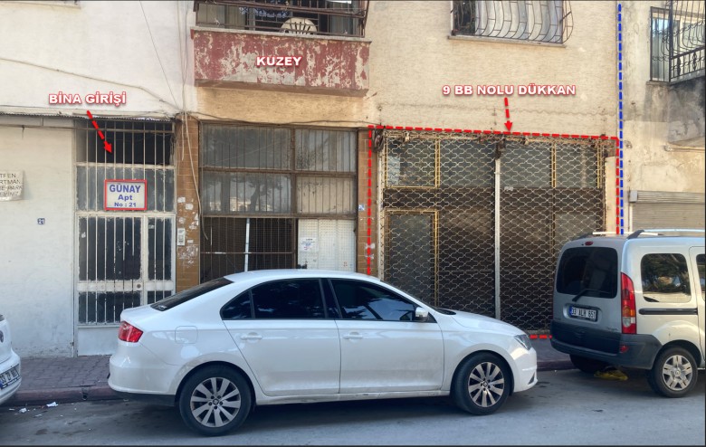 Mersin Akdeniz 94.00 M2 1+ Dükkan & Mağaza