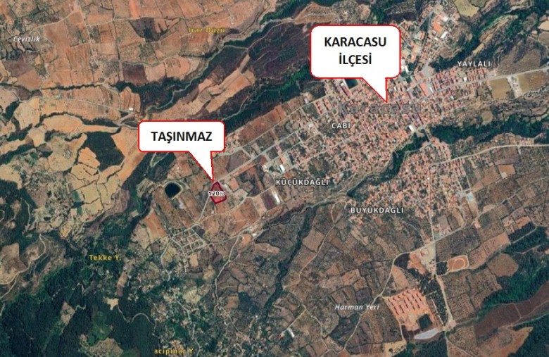 Satılık Kargir Deri İmalathanesi Olan 9759 M2 Elma Bahçesi — foto 9