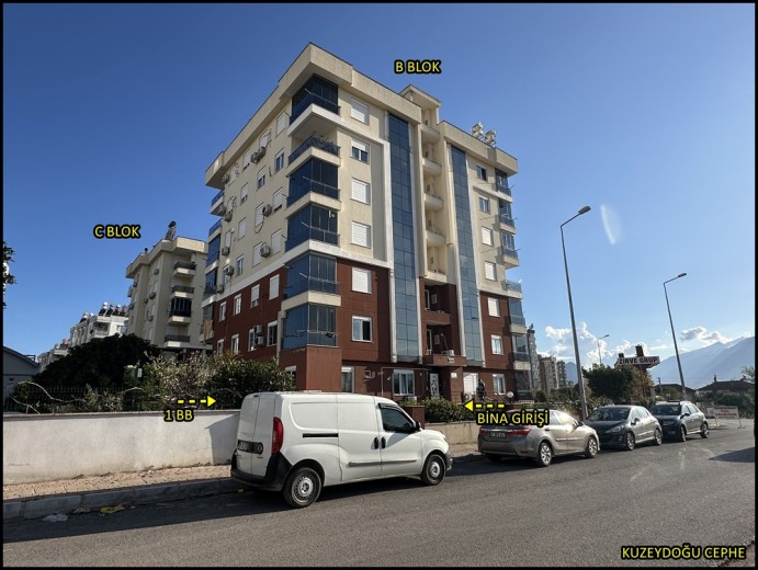 Antalya Kepez 101 M2 3+1 Apartman Dairesi — foto 2