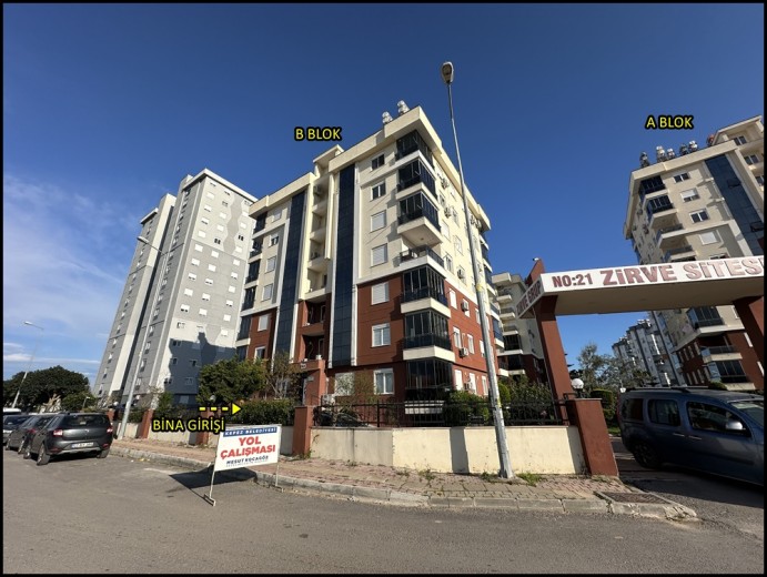 Antalya Kepez 101 M2 3+1 Apartman Dairesi — foto 4