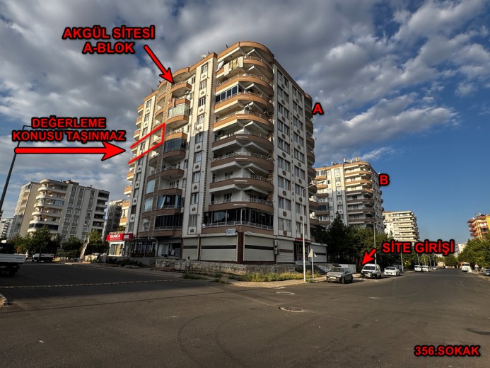 Diyarbakır Kayapınar 175 M2 3 + 1 Apartman Dairesi — foto 2