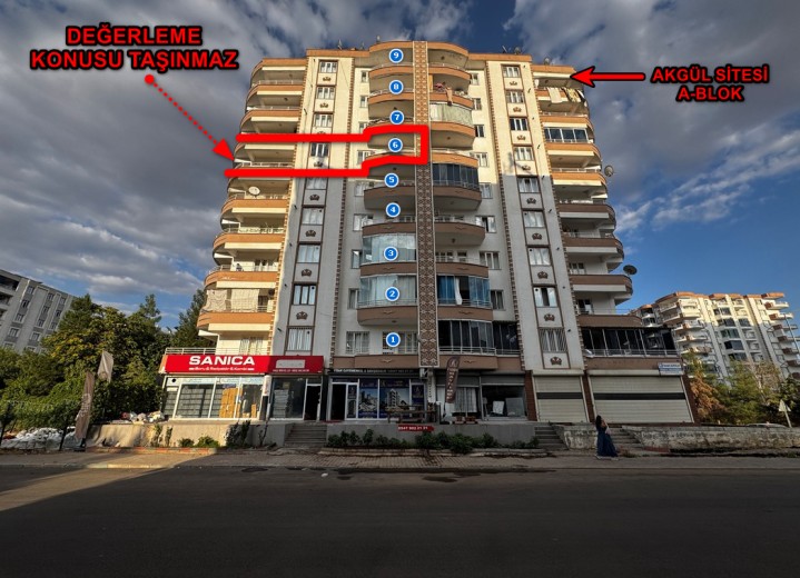 Diyarbakır Kayapınar 175 M2 3 + 1 Apartman Dairesi — foto 6